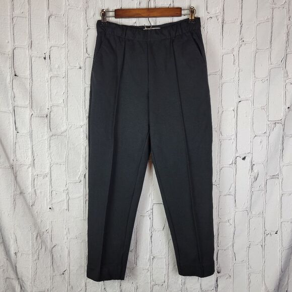 Everlane solid black the dream pant crop ankle length pants - Picture 5 of 12